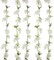 2 Pcs White Cherry Blossom Artificial Flower Garland – 7.2 ft Silk Hanging Vines for Home & Wedding Décor